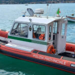 Polizia Provinciale, la nuova motovedetta per il Nucleo di Nautico operante sul Garda