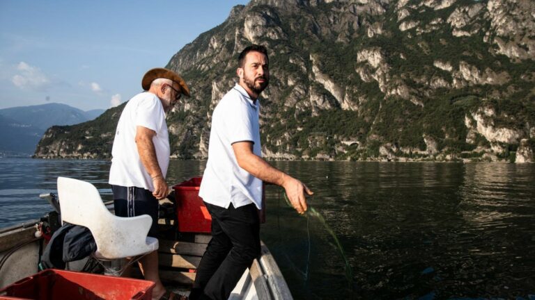 Monte Isola, Andrea Soardi: «La mia passione per la pesca, tra impegno, fatica e unione familiare»